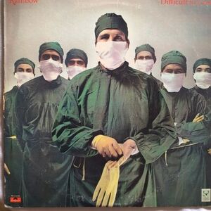 Vintage RAINBOW DIFFICULT TO CURE LP Record Album